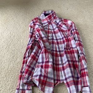 Wrangler button down shirt
